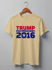 Заказать мужскую футболку в Москве. Футболка классическая Trump For President от skynatural - готовые дизайны и нанесение принтов.