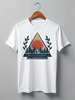 Заказать мужскую футболку в Москве. Футболка классическая Mountains от oneredfoxstore@gmail.com - готовые дизайны и нанесение принтов.