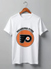 Заказать мужскую футболку в Москве. Футболка классическая Philadelphia Flyers от kspsshop - готовые дизайны и нанесение принтов.