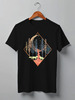 Заказать мужскую футболку в Москве. Футболка классическая Fox Here от oneredfoxstore@gmail.com - готовые дизайны и нанесение принтов.