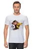 Заказать мужскую футболку в Москве. Футболка классическая Год  обезьяны от Arrow92 - готовые дизайны и нанесение принтов.