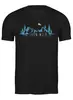 Заказать мужскую футболку в Москве. Футболка классическая Mountain Bike от oneredfoxstore@gmail.com - готовые дизайны и нанесение принтов.