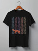 Заказать мужскую футболку в Москве. Футболка классическая Fox Here от oneredfoxstore@gmail.com - готовые дизайны и нанесение принтов.