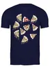 Заказать мужскую футболку в Москве. Футболка классическая Burgers от oneredfoxstore@gmail.com - готовые дизайны и нанесение принтов.