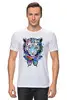 Заказать мужскую футболку в Москве. Футболка классическая "Тигр" от Re  Tyan - готовые дизайны и нанесение принтов.