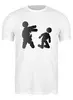 Заказать мужскую футболку в Москве. Футболка классическая Zombies от oneredfoxstore@gmail.com - готовые дизайны и нанесение принтов.