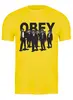 Заказать мужскую футболку в Москве. Футболка классическая Obey  от ПРИНТЫ ПЕЧАТЬ  - готовые дизайны и нанесение принтов.