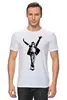 Заказать мужскую футболку в Москве. Футболка классическая Майкл Джексон (Michael Jackson) от Romanova - готовые дизайны и нанесение принтов.
