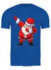 Заказать мужскую футболку в Москве. Футболка классическая Santa Dab от skynatural - готовые дизайны и нанесение принтов.