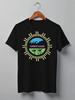 Заказать мужскую футболку в Москве. Футболка классическая Mountains от oneredfoxstore@gmail.com - готовые дизайны и нанесение принтов.