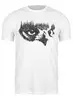 Заказать мужскую футболку в Москве. Футболка классическая Owl Forest от oneredfoxstore@gmail.com - готовые дизайны и нанесение принтов.
