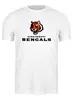Заказать мужскую футболку в Москве. Футболка классическая Cincinnati Bengals от dobryidesign - готовые дизайны и нанесение принтов.