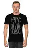 Заказать мужскую футболку в Москве. Футболка классическая Mushrooms от oneredfoxstore@gmail.com - готовые дизайны и нанесение принтов.