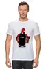 Заказать мужскую футболку в Москве. Футболка классическая Красный парень от YellowCloverShop - готовые дизайны и нанесение принтов.