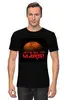 Заказать мужскую футболку в Москве. Футболка классическая Вперед к Марсу! от The Spaceway  - готовые дизайны и нанесение принтов.