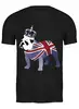 Заказать мужскую футболку в Москве. Футболка классическая English Bulldog от pangeaaffair - готовые дизайны и нанесение принтов.