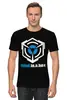 Заказать мужскую футболку в Москве. Футболка классическая mind.in.a.box / Cube Logo от OEX design - готовые дизайны и нанесение принтов.