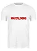 Заказать мужскую футболку в Москве. Футболка классическая Watch Dogs от THE_NISE  - готовые дизайны и нанесение принтов.