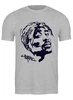 Заказать мужскую футболку в Москве. Футболка классическая Tupac от skynatural - готовые дизайны и нанесение принтов.