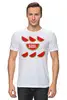 Заказать мужскую футболку в Москве. Футболка классическая Арбузное настроение от #GOGEL#MOGEL  от #GOGEL #MOGEL - готовые дизайны и нанесение принтов.