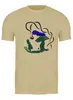 Заказать мужскую футболку в Москве. Футболка классическая Blue Caterpillar от Soluvel  - готовые дизайны и нанесение принтов.