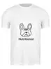 Заказать мужскую футболку в Москве. Футболка классическая bulldog от Vadim Koval - готовые дизайны и нанесение принтов.