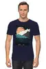 Заказать мужскую футболку в Москве. Футболка классическая Gravel Travel от oneredfoxstore@gmail.com - готовые дизайны и нанесение принтов.