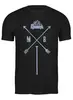 Заказать мужскую футболку в Москве. Футболка классическая Mountain Bike от oneredfoxstore@gmail.com - готовые дизайны и нанесение принтов.