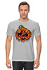 Заказать мужскую футболку в Москве. Футболка классическая Хэллоуин от skynatural - готовые дизайны и нанесение принтов.
