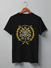 Заказать мужскую футболку в Москве. Футболка классическая EFF's Defcon 22 T-Shirt Puzzle от Александра  - готовые дизайны и нанесение принтов.