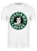 Заказать мужскую футболку в Москве. Футболка классическая Руссиано от gopotol - готовые дизайны и нанесение принтов.