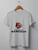 Заказать мужскую футболку в Москве. Футболка классическая Cincinnati Bengals от dobryidesign - готовые дизайны и нанесение принтов.