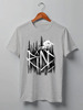 Заказать мужскую футболку в Москве. Футболка классическая Rider MTB от oneredfoxstore@gmail.com - готовые дизайны и нанесение принтов.
