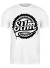 Заказать мужскую футболку в Москве. Футболка классическая st1m реппер от торгаш - готовые дизайны и нанесение принтов.