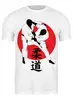 Заказать мужскую футболку в Москве. Футболка классическая Дзюдо Judo Бросок Япония от Combat Wear - готовые дизайны и нанесение принтов.