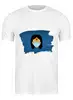 Заказать мужскую футболку в Москве. Футболка классическая Чудо-женщина (Коллекция: Герои носят маски) от GeekFox  - готовые дизайны и нанесение принтов.