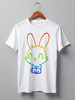 Заказать мужскую футболку в Москве. Футболка классическая Color Rabbit от skynatural - готовые дизайны и нанесение принтов.