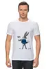 Заказать мужскую футболку в Москве. Футболка классическая Bugs Bunny_man от Printio - готовые дизайны и нанесение принтов.