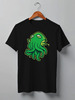 Заказать мужскую футболку в Москве. Футболка классическая Octopus / Осьминог от crash - готовые дизайны и нанесение принтов.