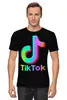 Заказать мужскую футболку в Москве. Футболка классическая TIK TOK (Tik Tok video) от vista12761@rambler.ru - готовые дизайны и нанесение принтов.
