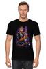 Заказать мужскую футболку в Москве. Футболка классическая Tiger Rock. от Print design  - готовые дизайны и нанесение принтов.