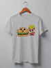 Заказать мужскую футболку в Москве. Футболка классическая Burgers от oneredfoxstore@gmail.com - готовые дизайны и нанесение принтов.