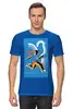 Заказать мужскую футболку в Москве. Футболка классическая О спорт,ты Мир!  от T-shirt print  - готовые дизайны и нанесение принтов.