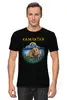 Заказать мужскую футболку в Москве. Футболка классическая Камчатка от T-shirt print  - готовые дизайны и нанесение принтов.