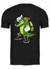 Заказать мужскую футболку в Москве. Футболка классическая Крокодайл от T-shirt print  - готовые дизайны и нанесение принтов.