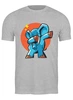 Заказать мужскую футболку в Москве. Футболка классическая Dab elephant от skynatural - готовые дизайны и нанесение принтов.