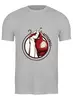 Заказать мужскую футболку в Москве. Футболка классическая Kettlebell от Иван  - готовые дизайны и нанесение принтов.