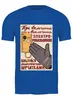 Заказать мужскую футболку в Москве. Футболка классическая Советский плакат, техника безопасности от posterman - готовые дизайны и нанесение принтов.