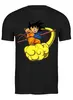 Заказать мужскую футболку в Москве. Футболка классическая dragon ball от Y L - готовые дизайны и нанесение принтов.
