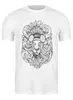 Заказать мужскую футболку в Москве. Футболка классическая Lion! от nch_natka_krasilova - готовые дизайны и нанесение принтов.